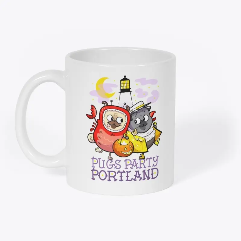 Pugs Party Portland - Mug